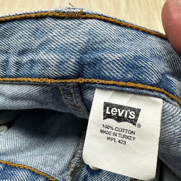 Levi's 501 XX Button Fly Original Fit 100% Cotton Blue Denim Jeans Men's 34X34 - Picture 9 of 14